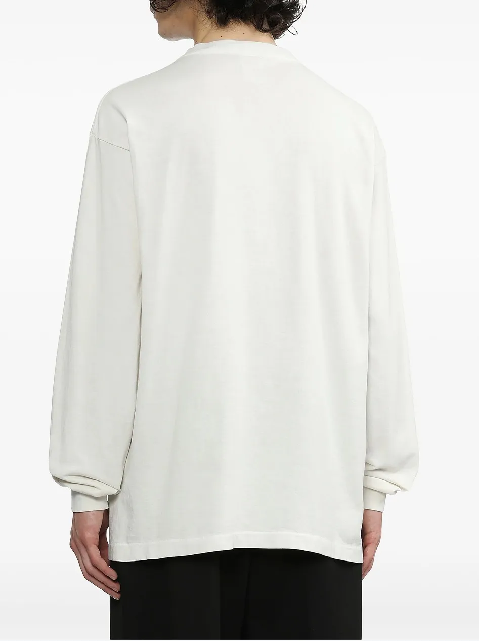 #SA67 SAINT Pure Cotton Long Sleeve T P150 Color: White Size: S-XL